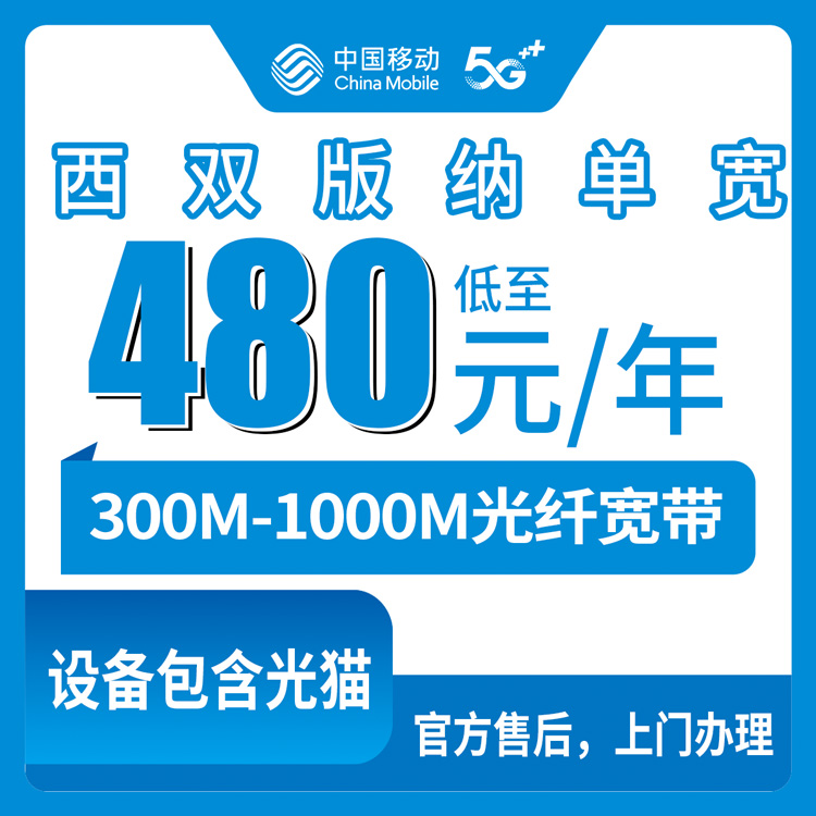 2026年8月25日云南省西双版纳景洪市移动宽带避坑指南：480元包年到底值不值？说说我的真实使用感受