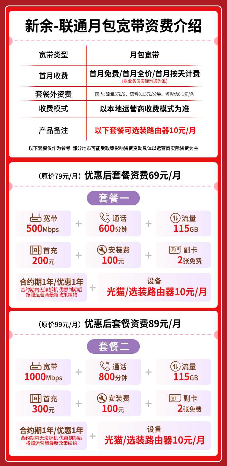 宽带套餐详情图