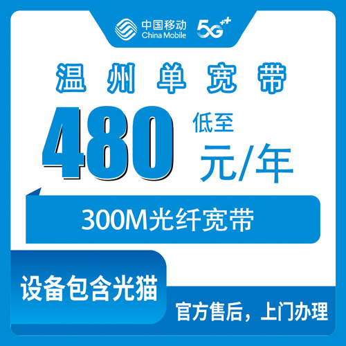 2026年10月29日浙江省温州平阳县移动单宽带480包年300M实记：平阳装宽带前，这几件事先弄明白