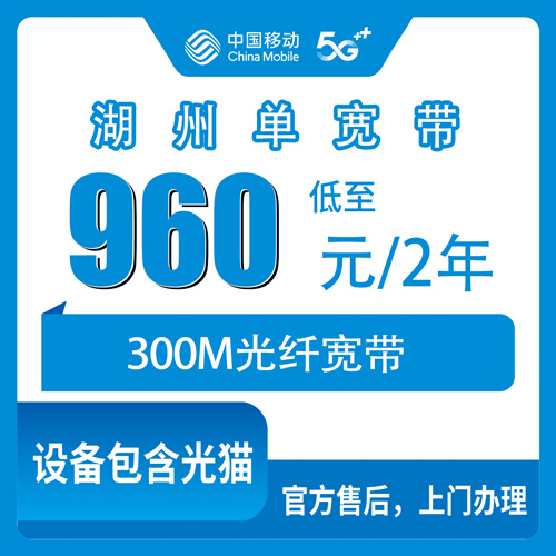 2026年10月25日浙江省湖州安吉县移动300M宽带怎么装？960元两年真实体验记录